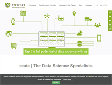 Tablet Screenshot of eoda.de